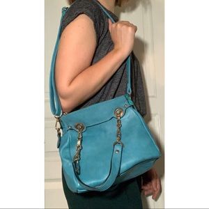 Blue Cross Body Purse
